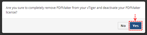 Uninstall PDF Maker – step 3